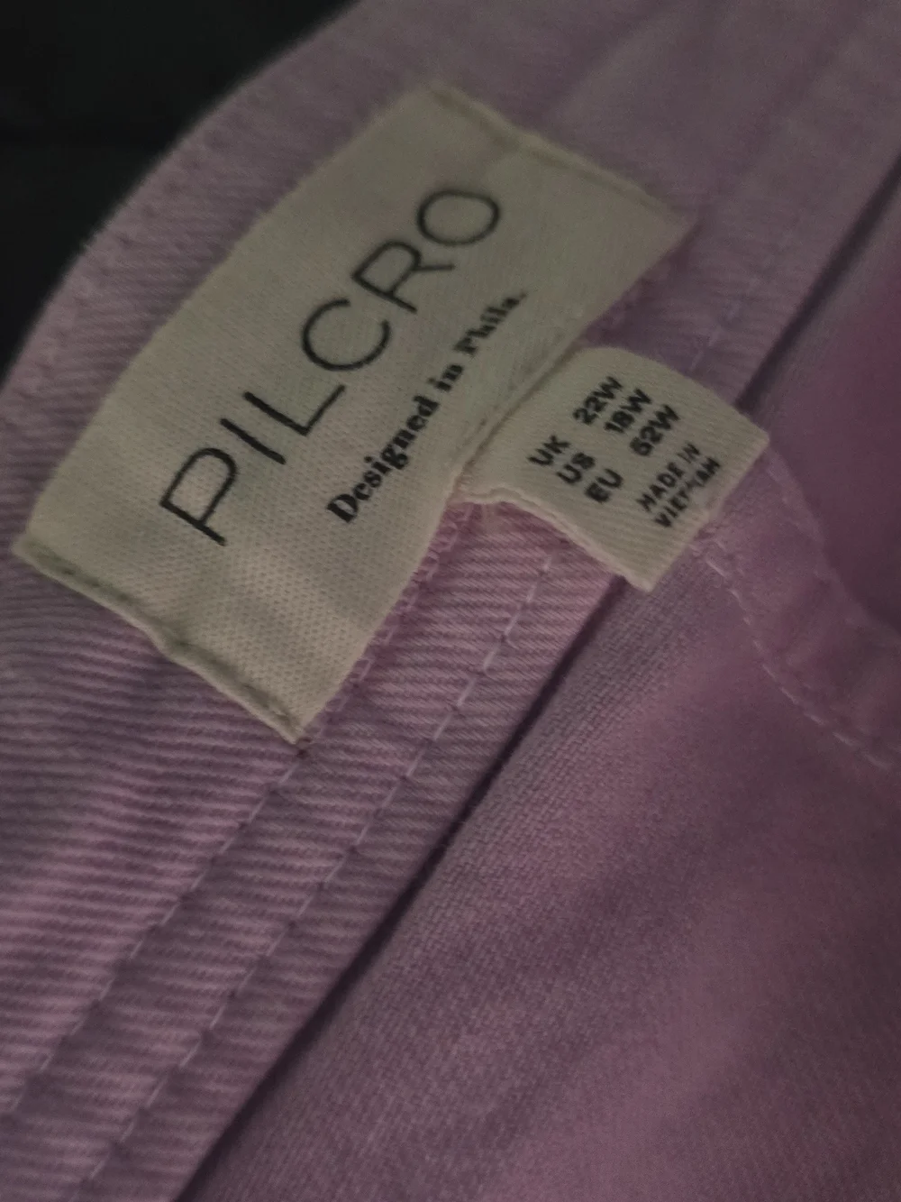 Pilcro Lilac Utility Midi Skirt - Picture 3 of 3